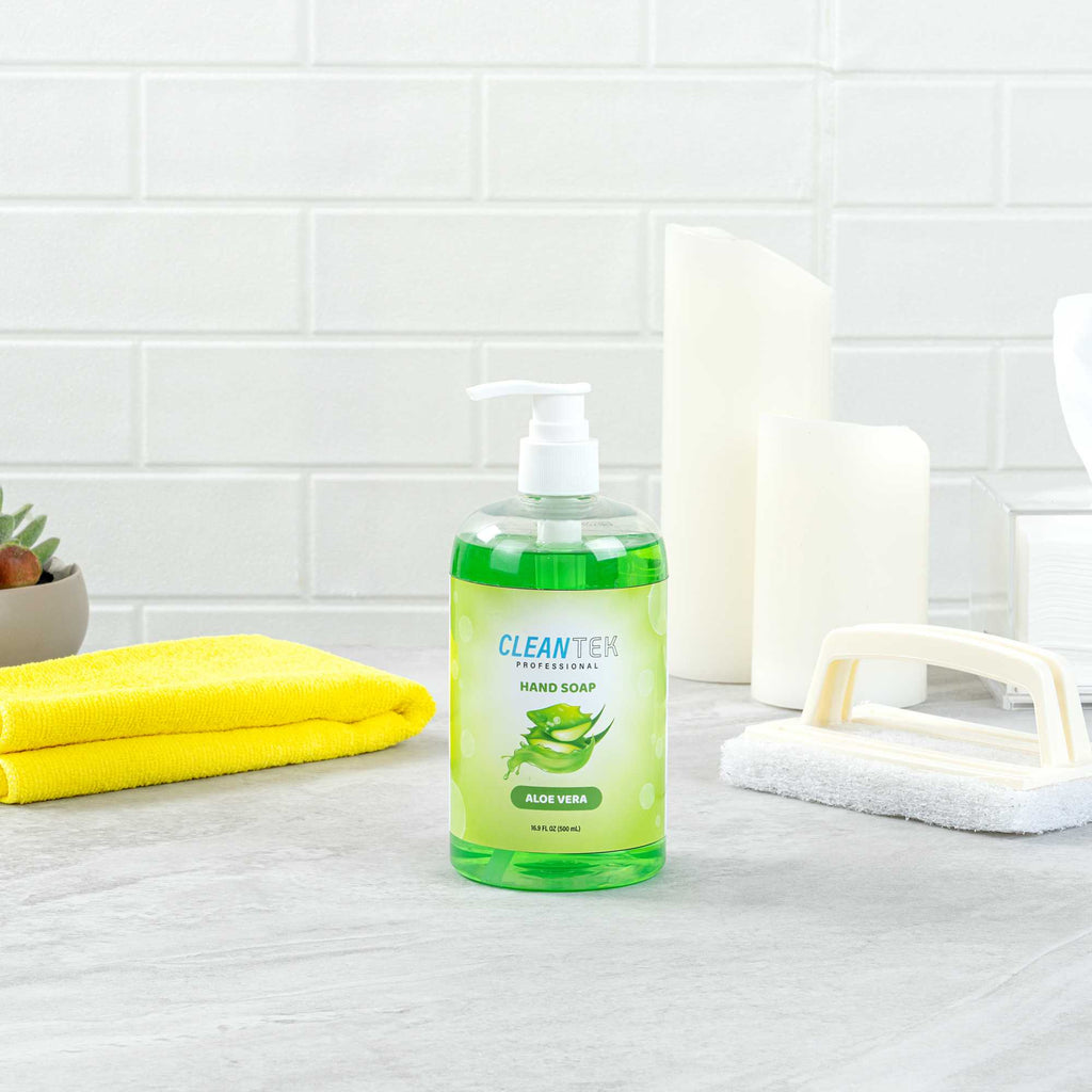 Clean Tek Professional 16.9 fl. oz Liquid Hand Soap - Aloe Vera - 1 count box
