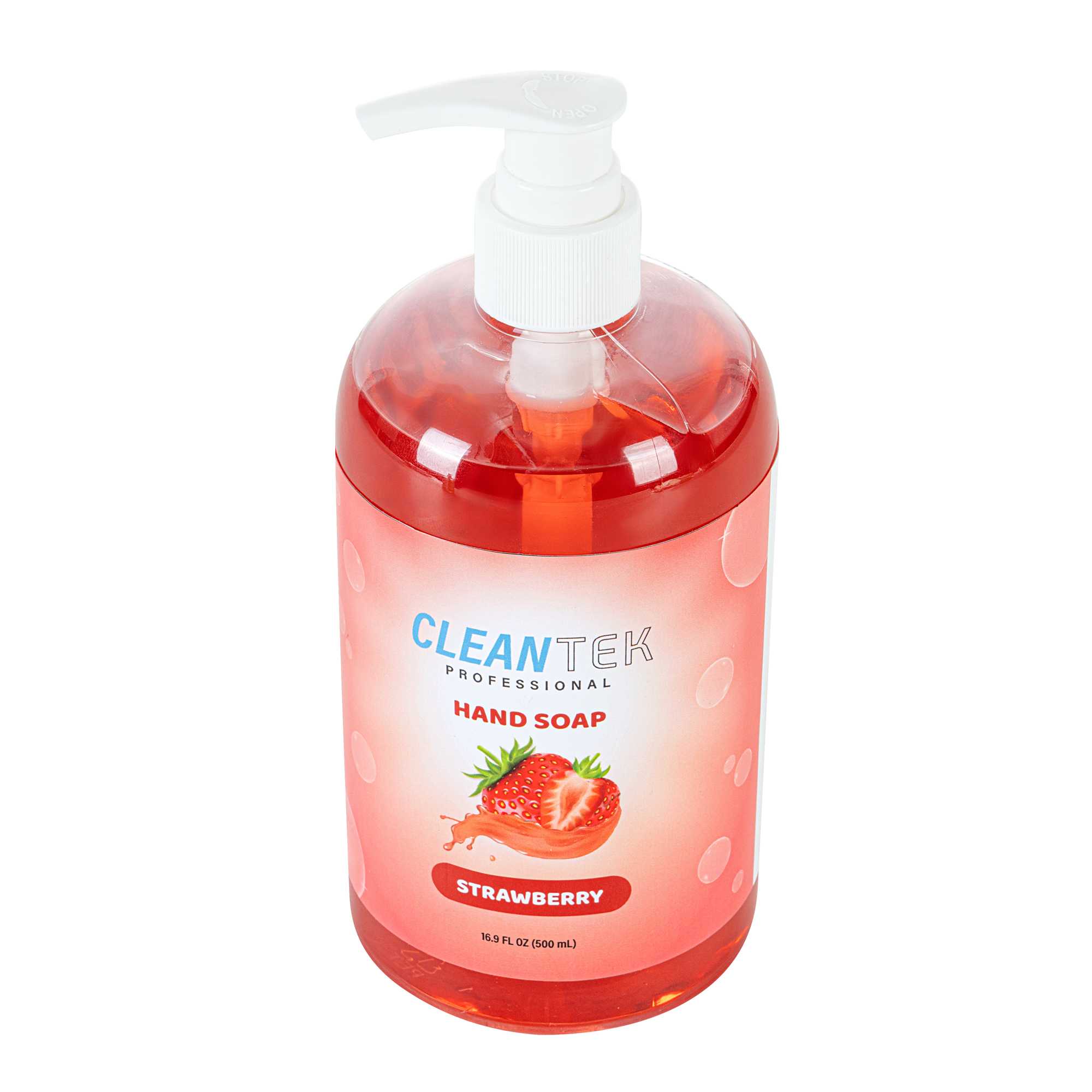 Clean Tek Professional 16.9 fl. oz Liquid Hand Soap - Strawberry - 1 count box