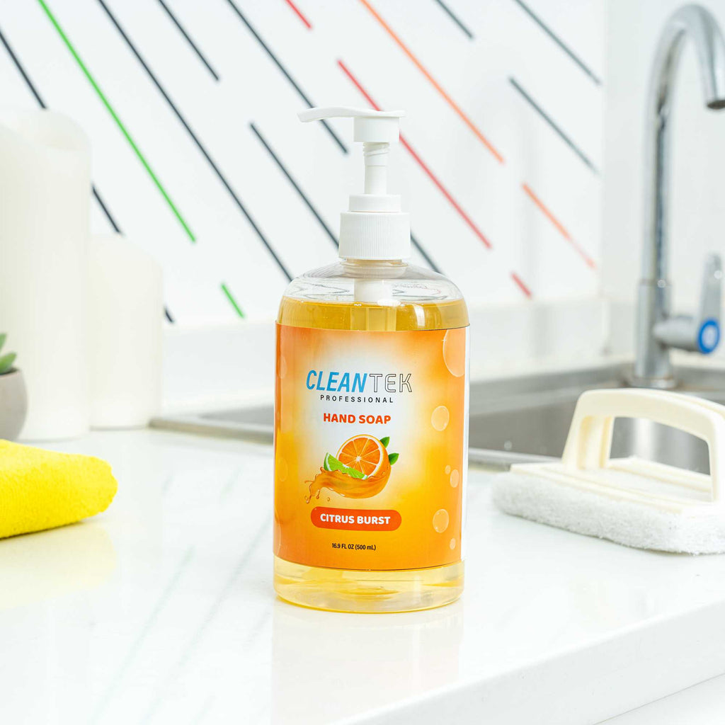 Clean Tek Professional 16.9 fl. oz Liquid Hand Soap - Citrus Burst - 1 count box