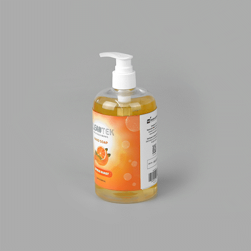 Clean Tek Professional 16.9 fl. oz Liquid Hand Soap - Citrus Burst - 1 count box
