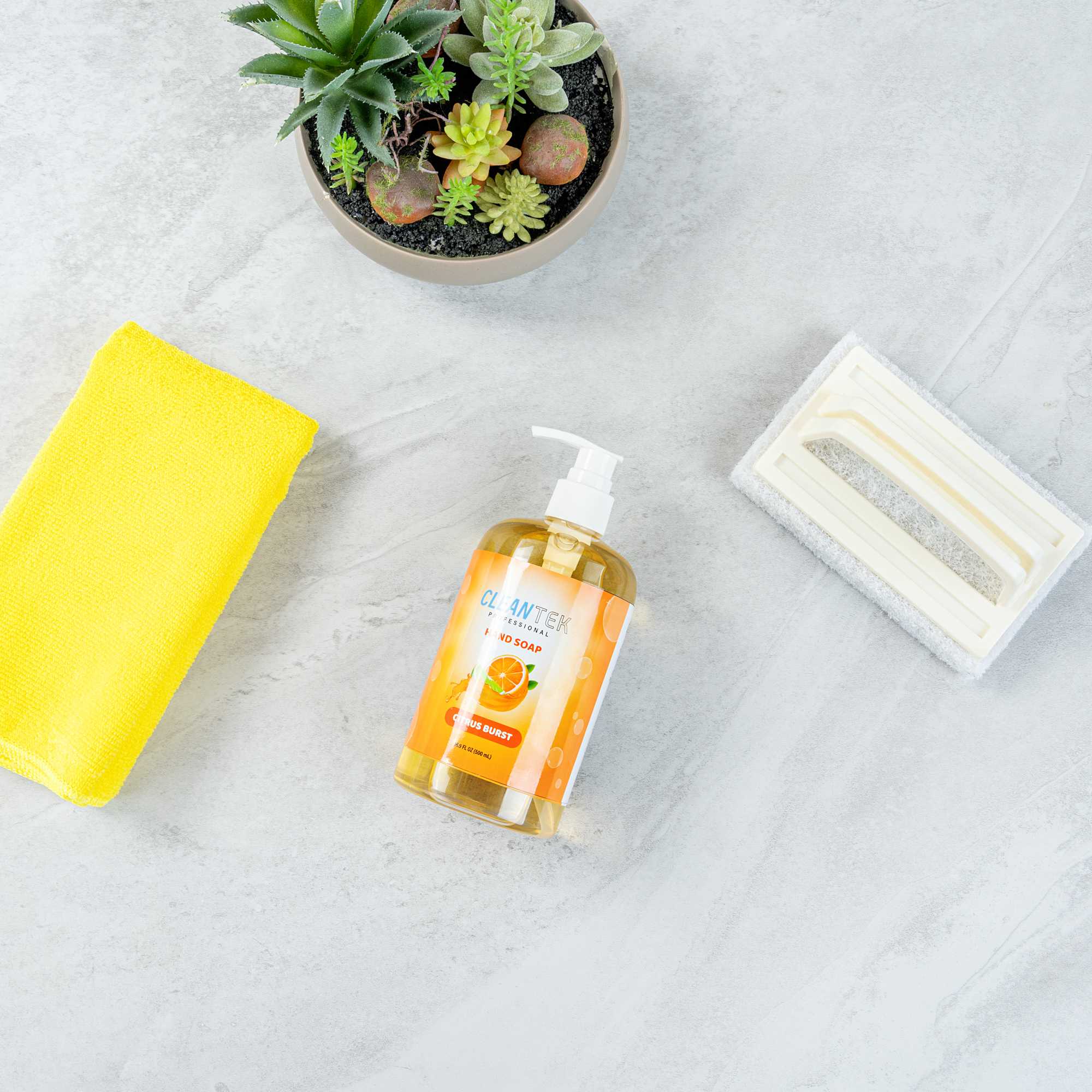 Clean Tek Professional 16.9 fl. oz Liquid Hand Soap - Citrus Burst - 24 count box