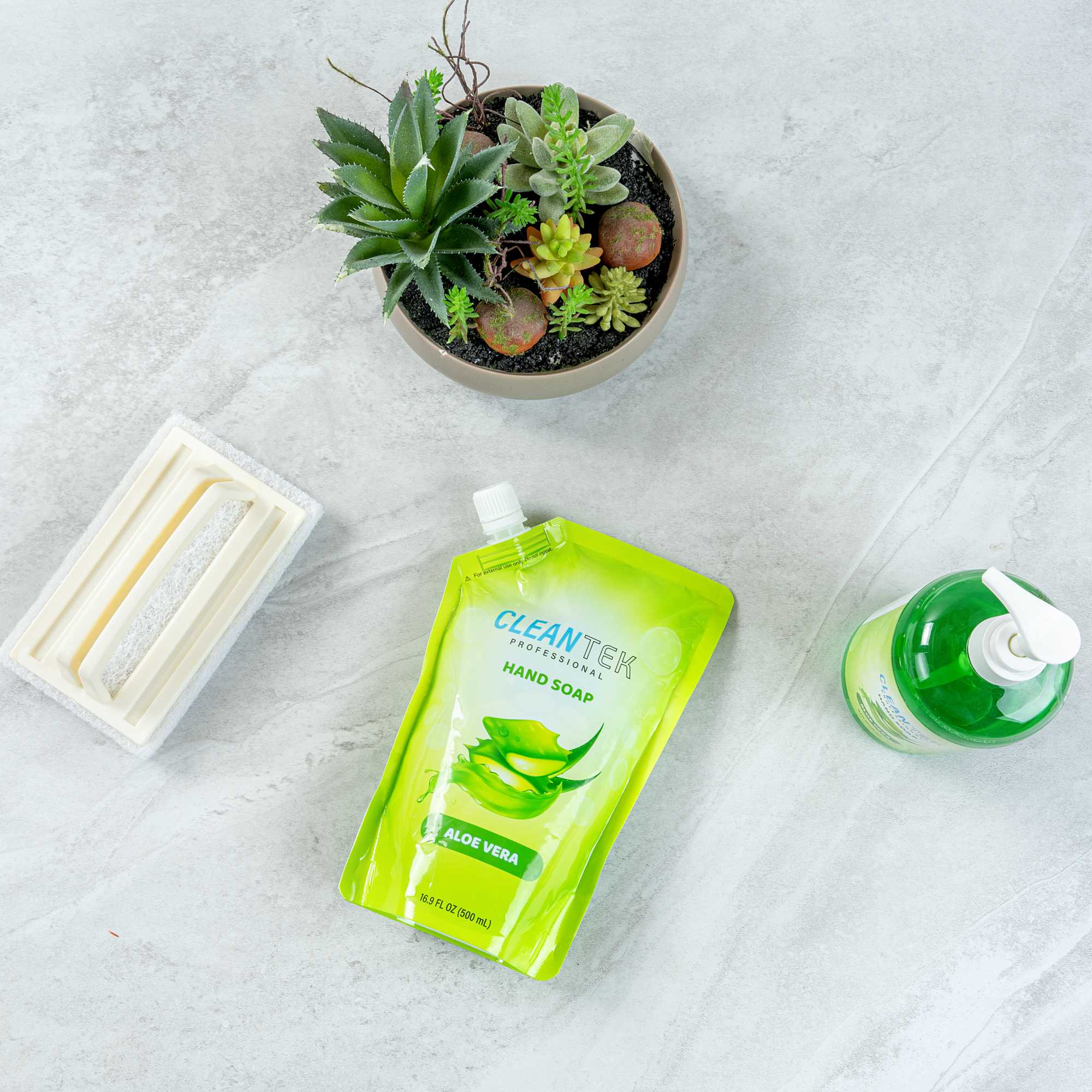 Clean Tek Professional 16.9 fl. oz Liquid Hand Soap Refill - Aloe Vera - 1 count box