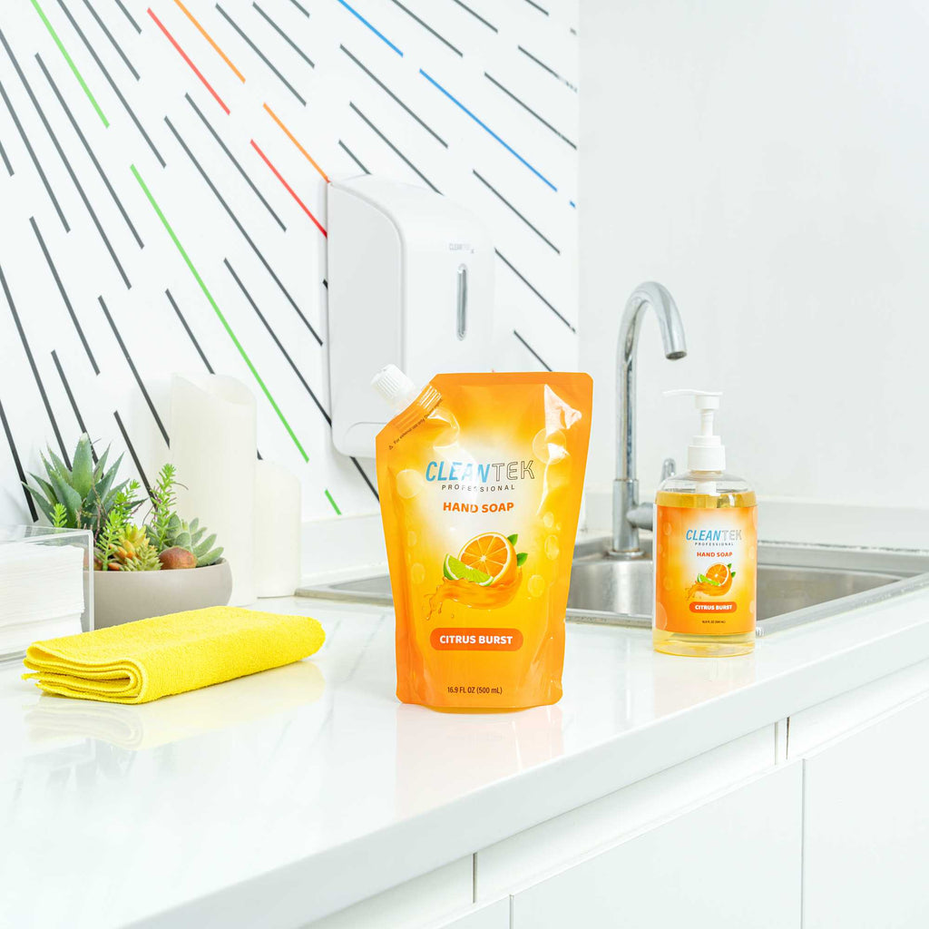 Clean Tek Professional 16.9 fl. oz Liquid Hand Soap Refill - Citrus Burst - 1 count box