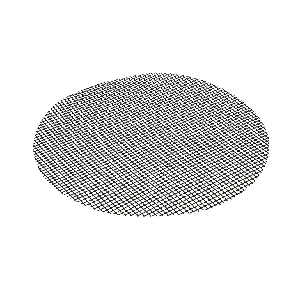 Met Lux Round Fiberglass Reusable Grill Mesh Mat - Non-Stick - 11 3/4" x 11 3/4" - 5 count box