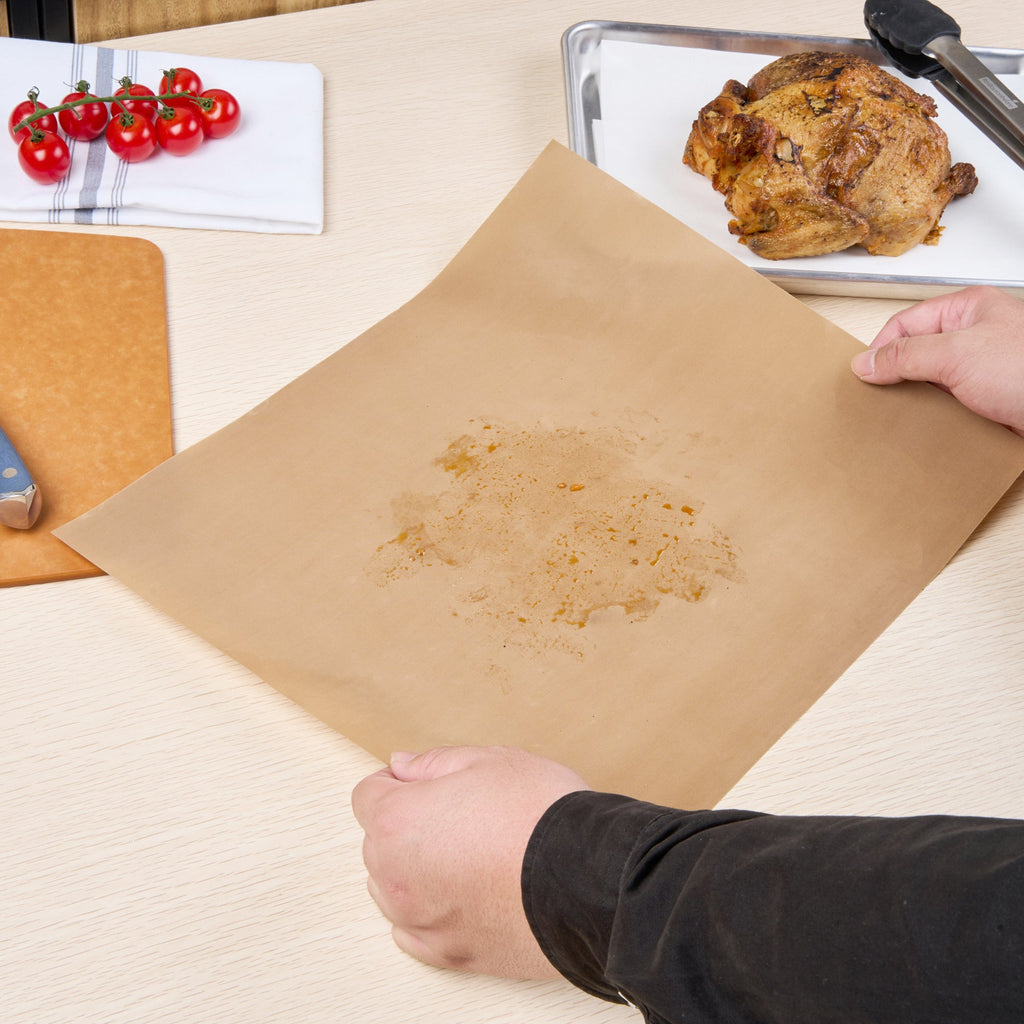 Pastry Tek Rectangle Brown PTFE Oven Liner - Non-Stick, For Bottom Of The Oven - 15 3/4" x 13" - 5 count box