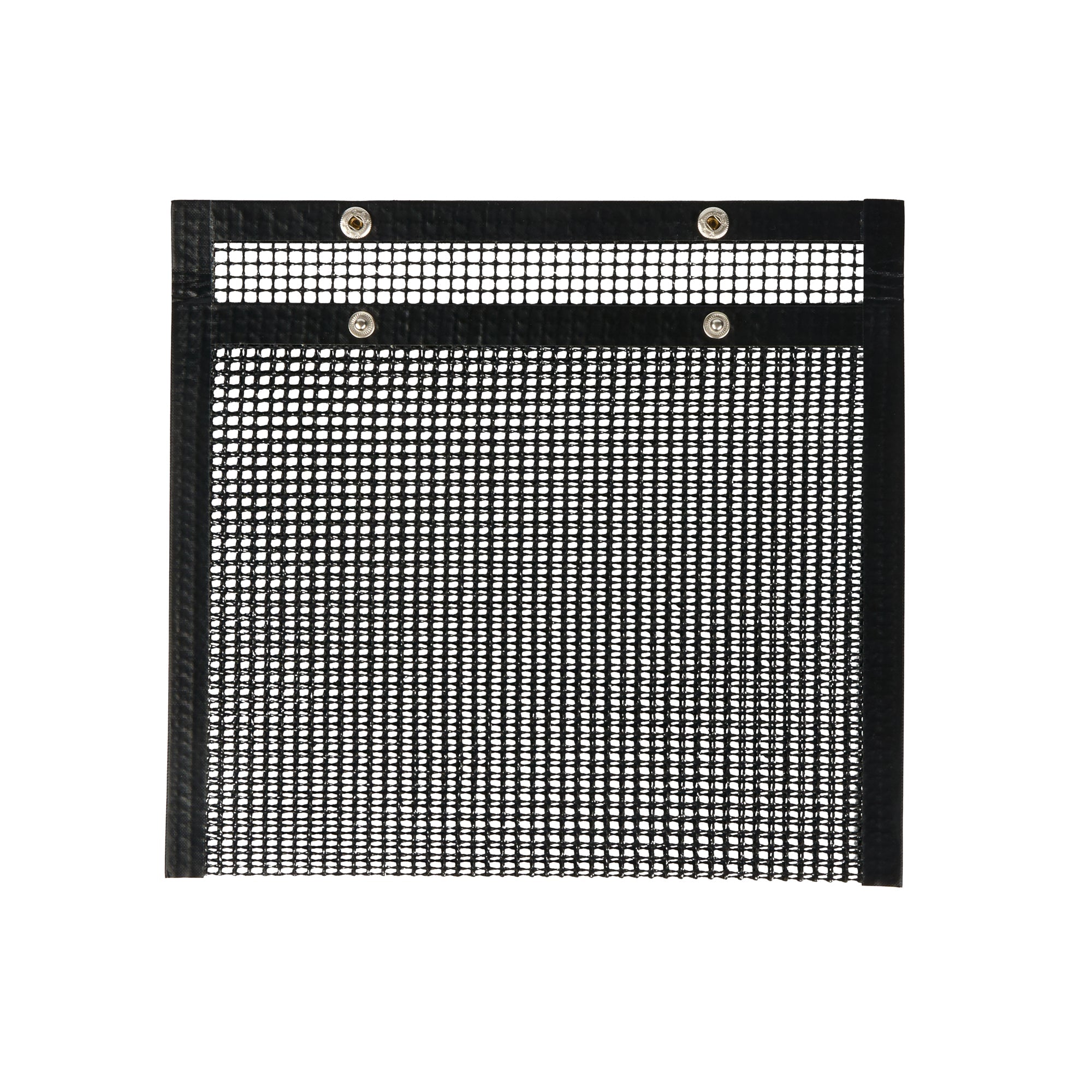 Met Lux Rectangle Black PTFE Mesh Grill Bag - Non-Stick - 8 3/4" x 10 1/2" - 2 count box