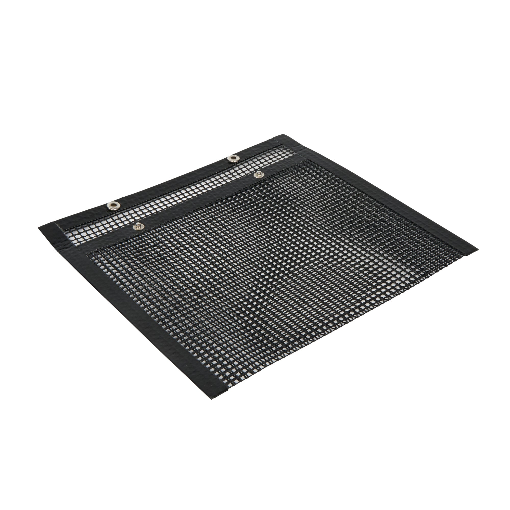 Met Lux Rectangle Black PTFE Mesh Grill Bag - Non-Stick - 8 3/4" x 10 1/2" - 2 count box