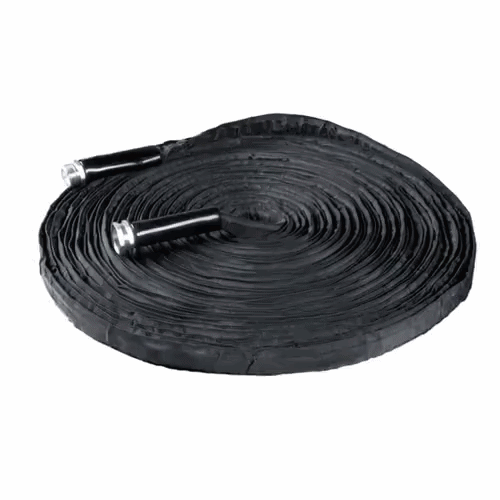 Handy Tek Black Fabric Garden Hose - Lightweight, Kink-Free, Flexible - 100' - 1 count box