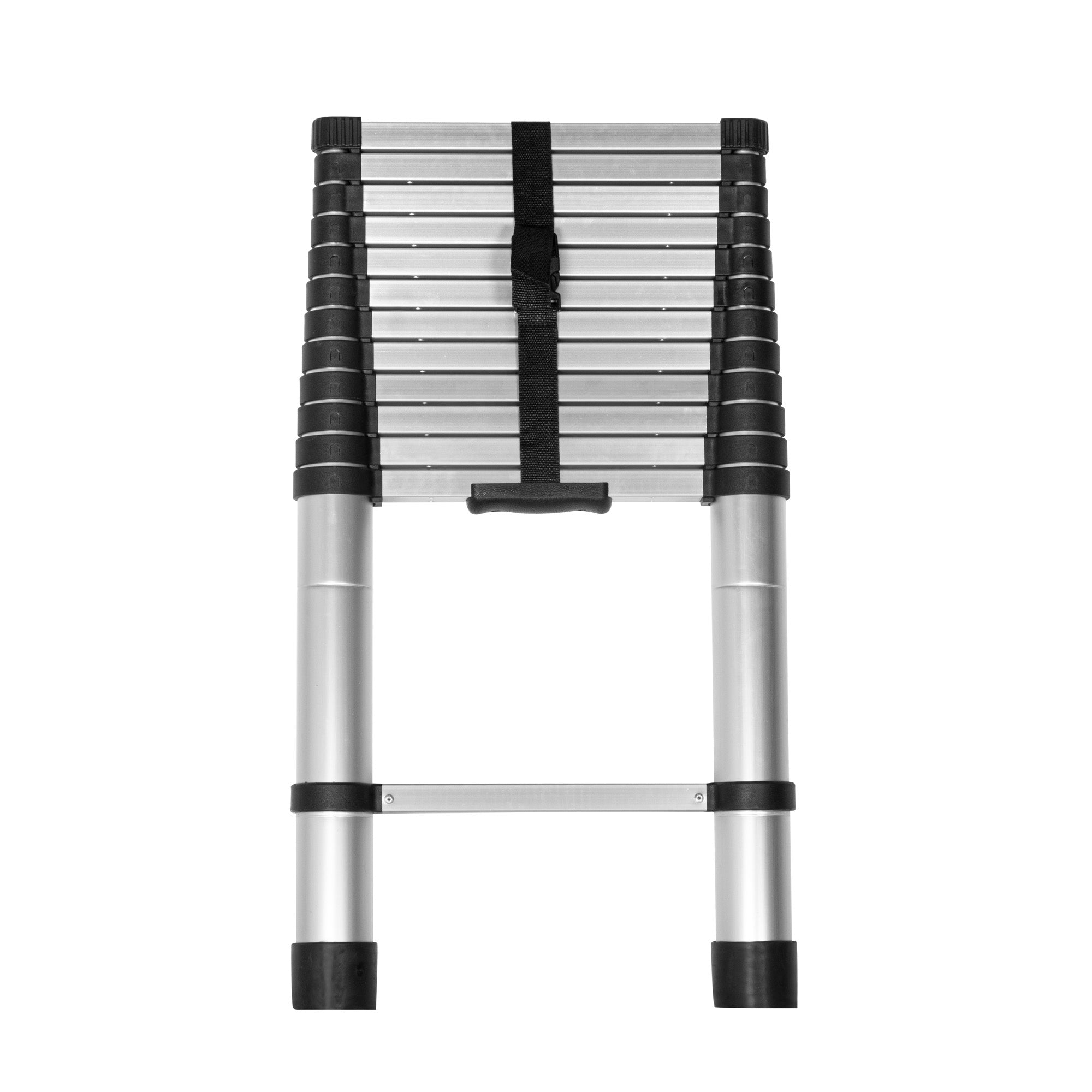 Handy Tek Aluminum Telescoping Extension Ladder - 330 lb Load Capacity - 12 1/2' - 1 count box