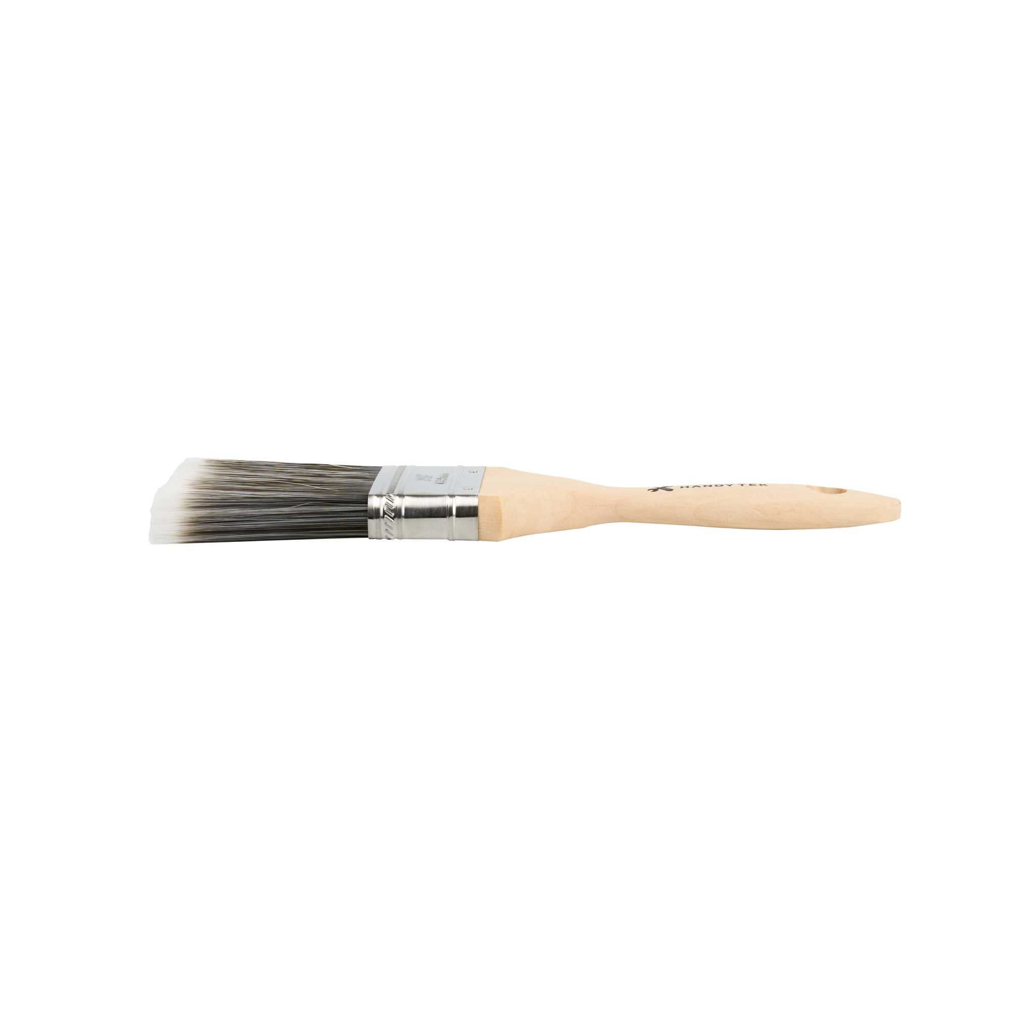 Handy Tek Synthetic Polyester Paint Brush - Flat, Beaver Tail - 2 1/2" - 6 count box