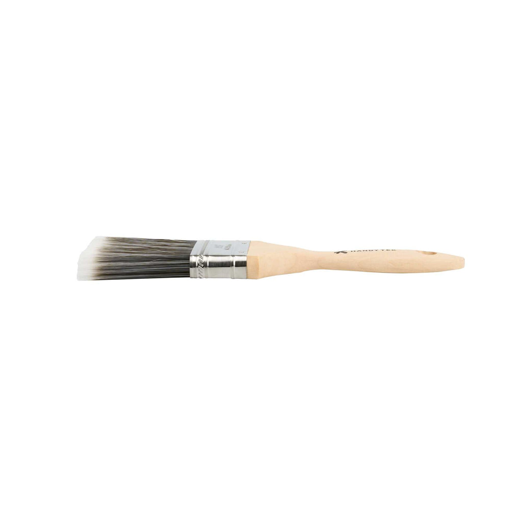 Handy Tek Synthetic Polyester Paint Brush - Flat, Beaver Tail - 2 1/2" - 1 count box