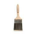 Handy Tek Synthetic Polyester Paint Brush - Flat, Beaver Tail - 3" - 72 count box