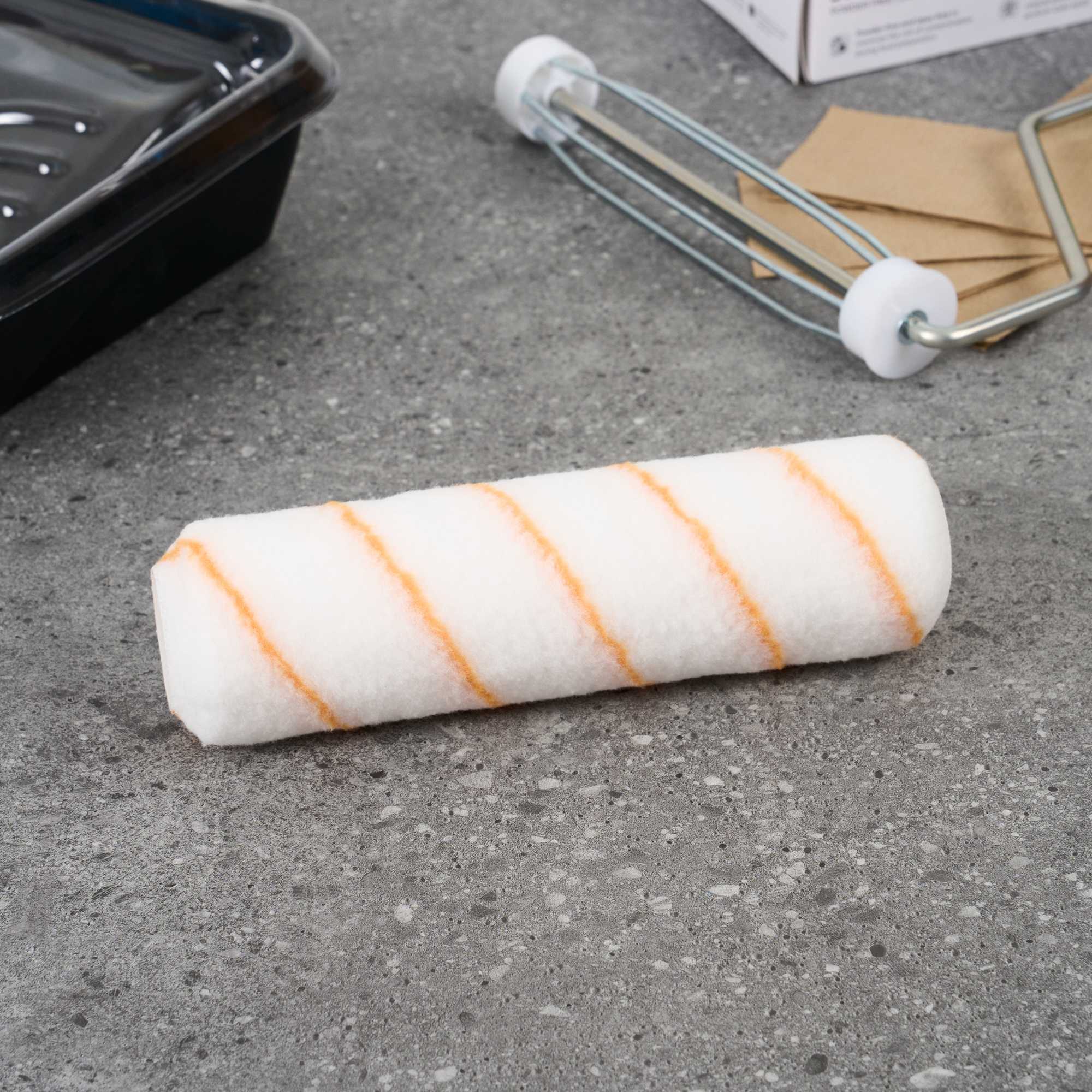 Handy Tek Knit Roller Cover - Shed-Resistant, with 1/2" Nap - 9" - 24 count box