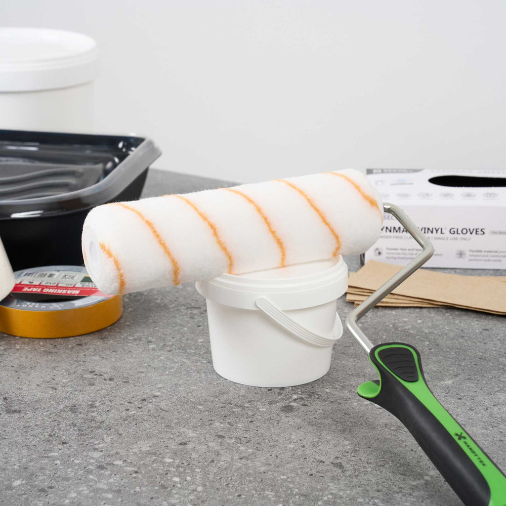 Handy Tek Knit Roller Cover - Shed-Resistant, with 1/2" Nap - 9" - 1 count box