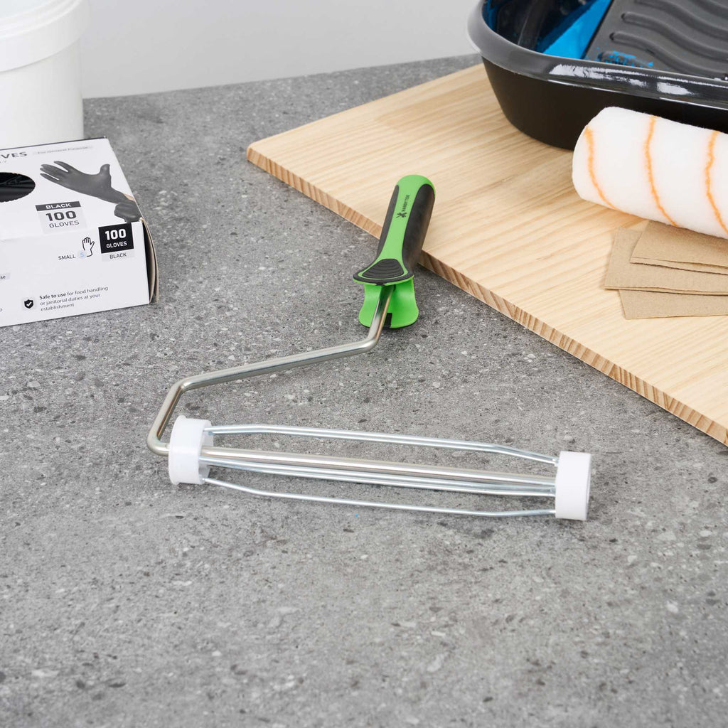 Handy Tek Roller Frame - Heavy Duty, Soft Grip Handle - 9" - 1 count box