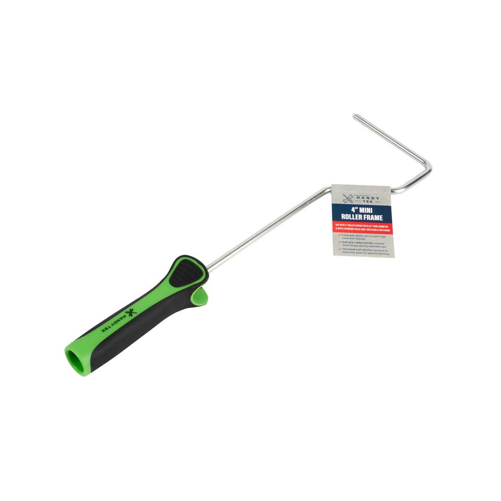 Handy Tek Mini Roller Frame - Long and Soft Grip Handle - 4" - 72 count box
