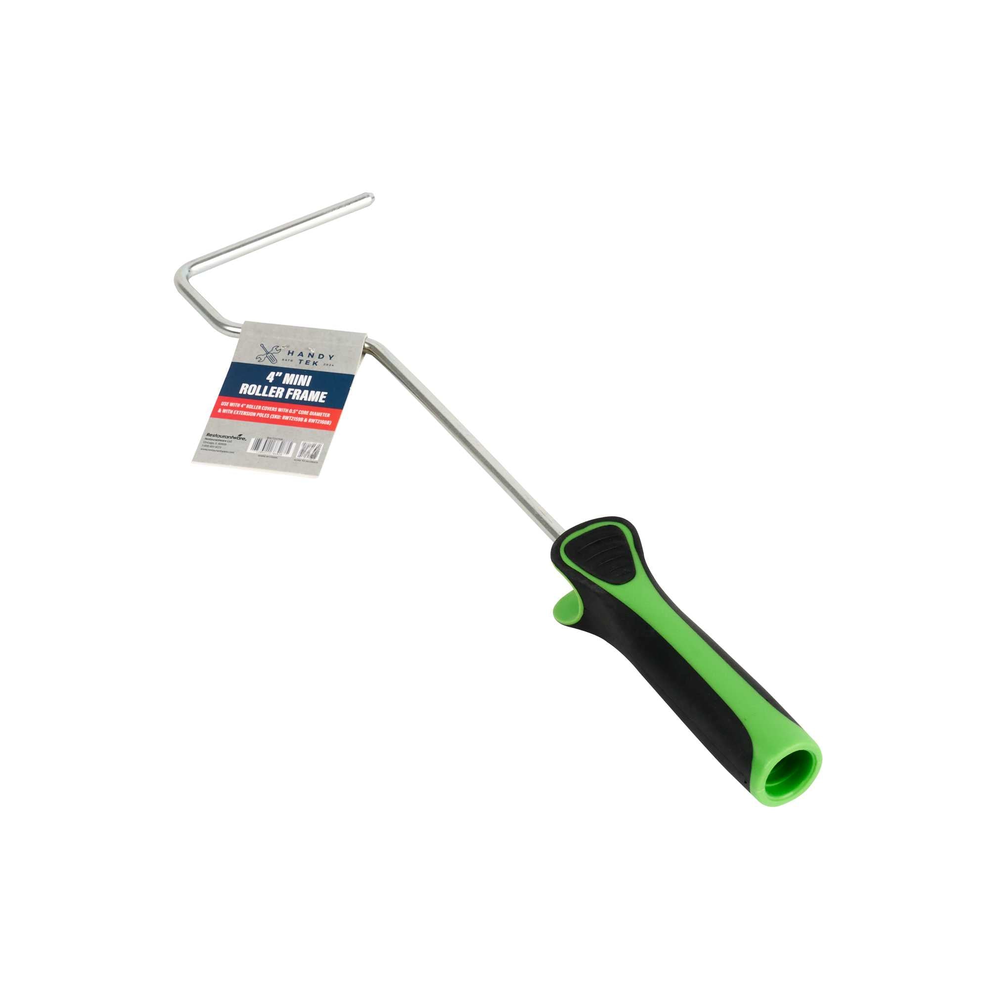 Handy Tek Mini Roller Frame - Long and Soft Grip Handle - 4" - 72 count box