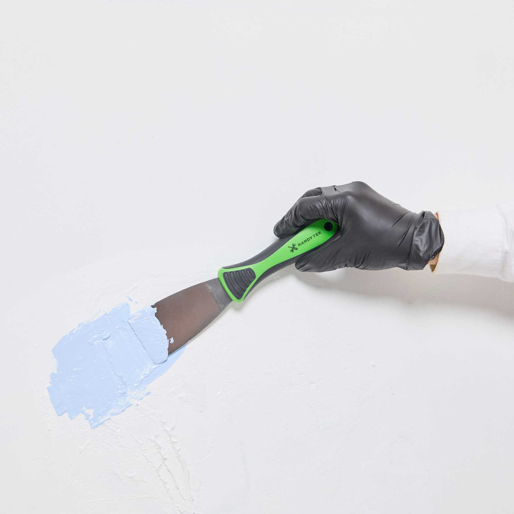 Handy Tek Carbon Steel Putty Knife - Flexible, Soft Grip Handle - 2" - 144 count box