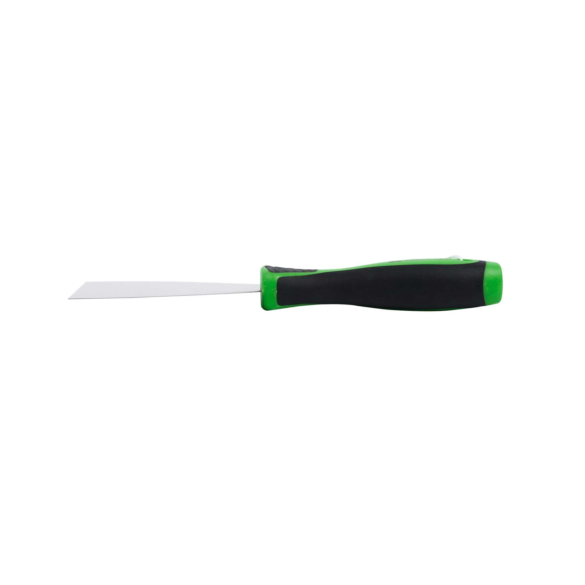 Handy Tek Carbon Steel Putty Knife - Flexible, Soft Grip Handle - 3" - 144 count box