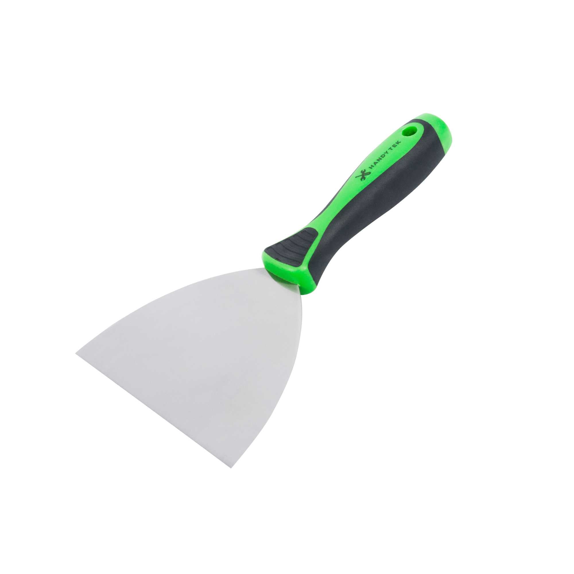 Handy Tek Carbon Steel Joint Knife - Flexible, Soft Grip Handle - 6" - 12 count box