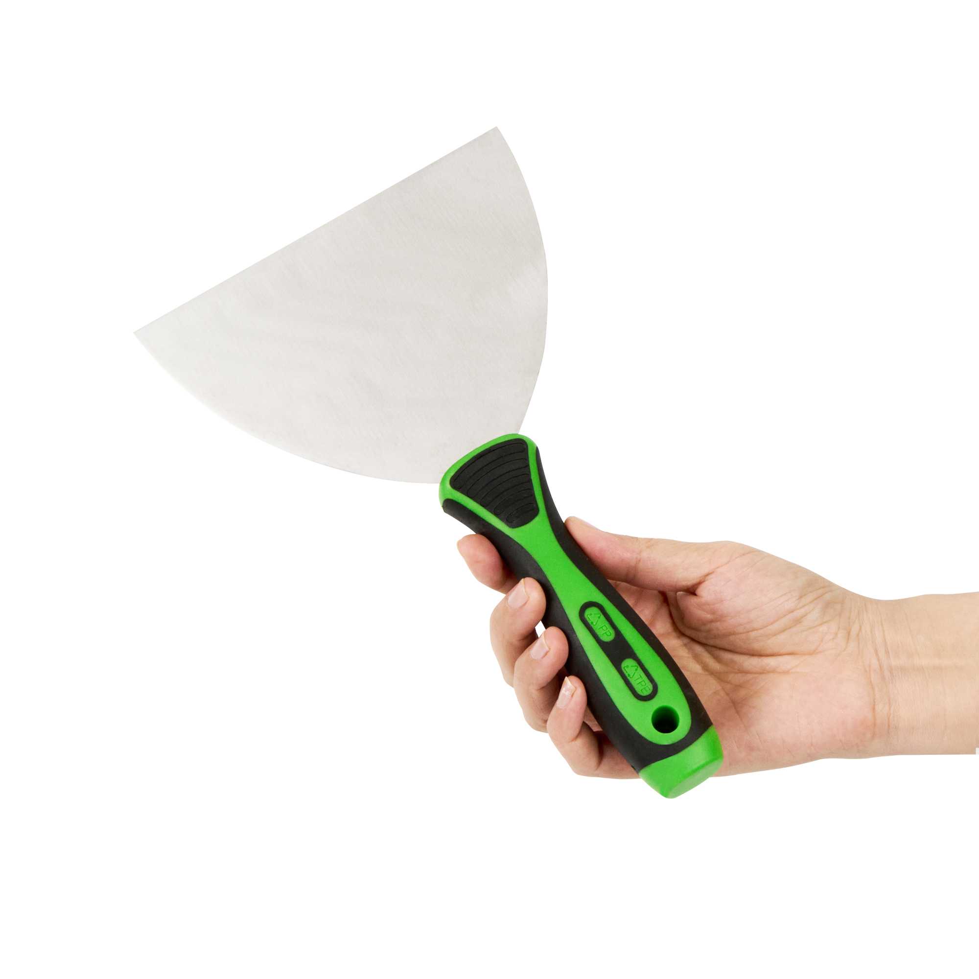 Handy Tek Carbon Steel Joint Knife - Flexible, Soft Grip Handle - 6" - 12 count box