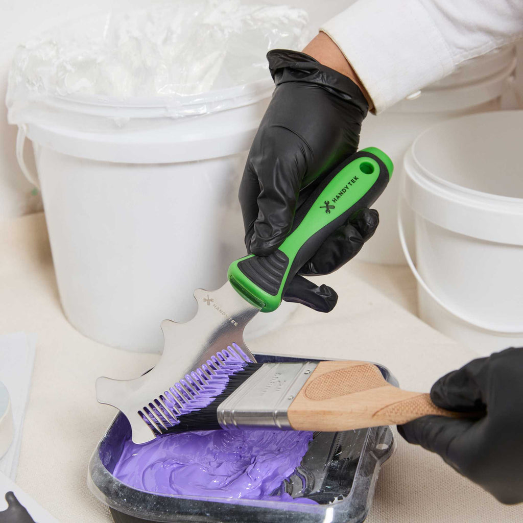 Handy Tek 4-In-1 Painter's Multi-Tool - Soft Grip Handle - 6 1/4" x 2 1/4" x 1 1/4" - 12 count box