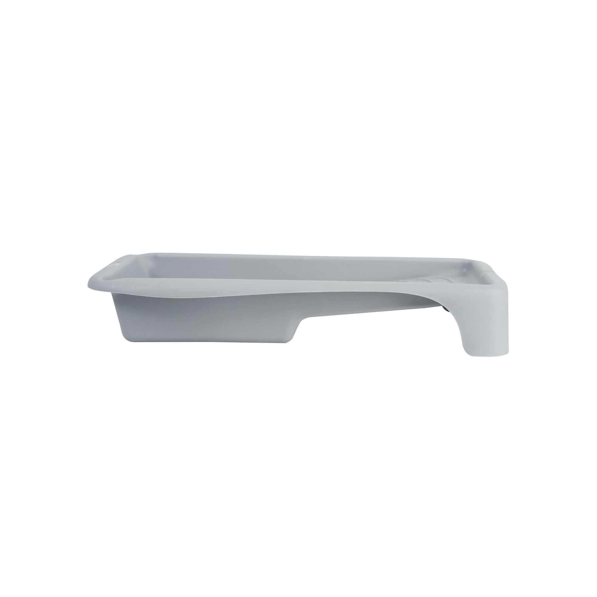 Handy Tek 1.5 qt Gray Plastic Paint Tray - 14" x 7" x 2 1/2" - 96 count box