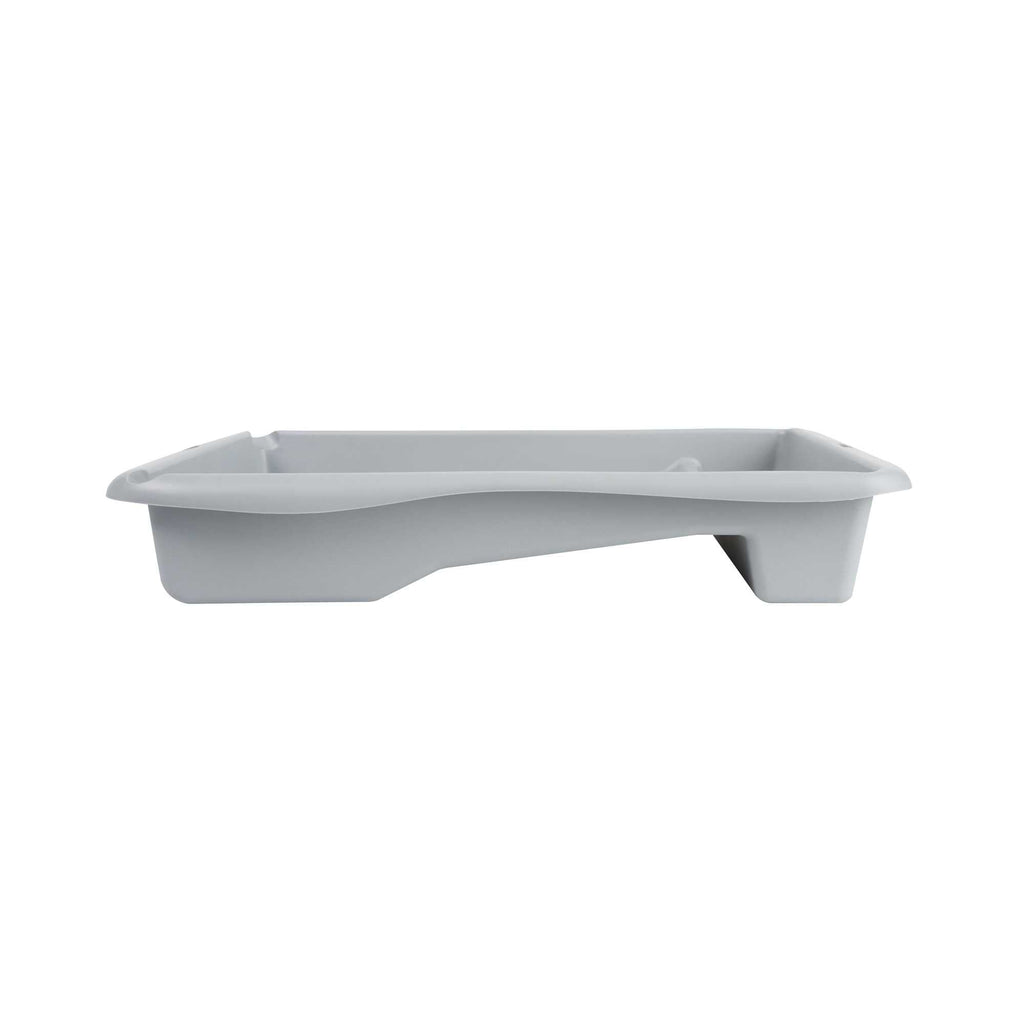Handy Tek 1.5 gal 2-In-1 Gray Plastic Paint Tray - For Roller and Brush - 17 3/4" x 13" x 3" - 36 count box