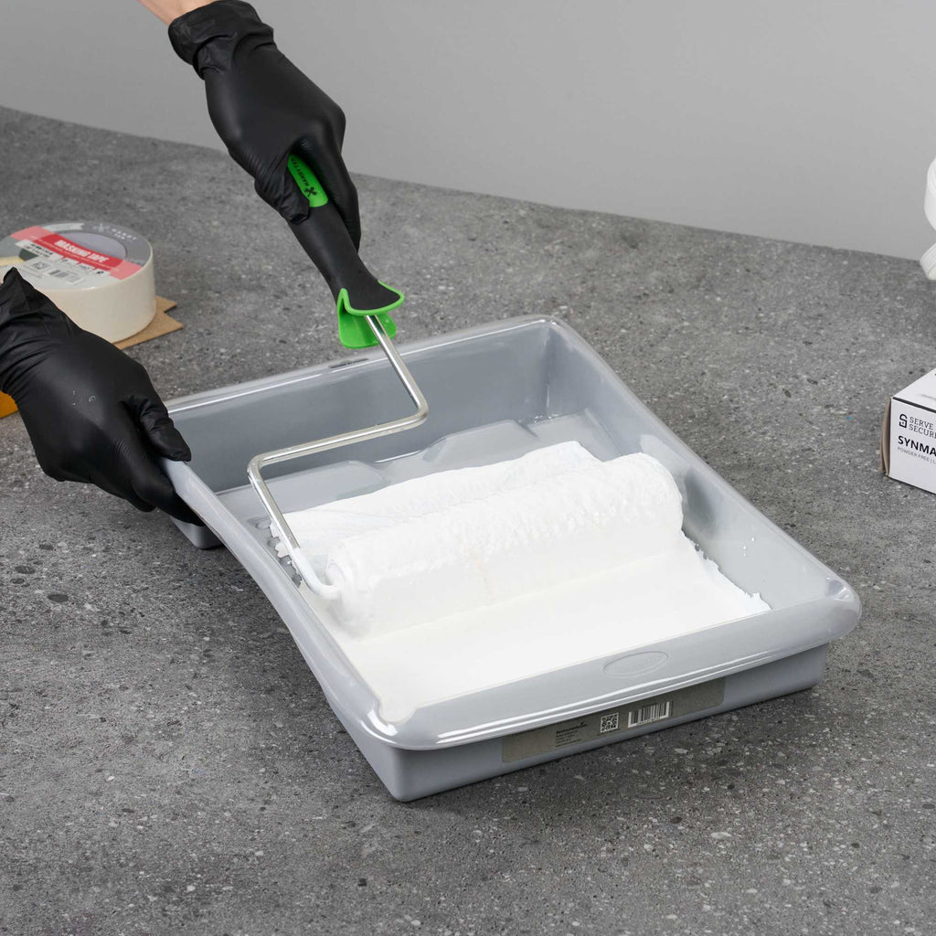 Handy Tek Clear Plastic Paint Tray Liner - Fits 1.5 gal Paint Tray - 17 3/4" x 13" x 3" - 5 count box