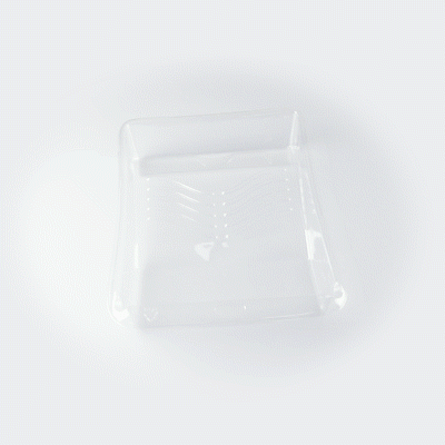 Handy Tek Clear Plastic Paint Tray Liner - Fits 1.5 gal Paint Tray - 17 3/4" x 13" x 3" - 60 count box