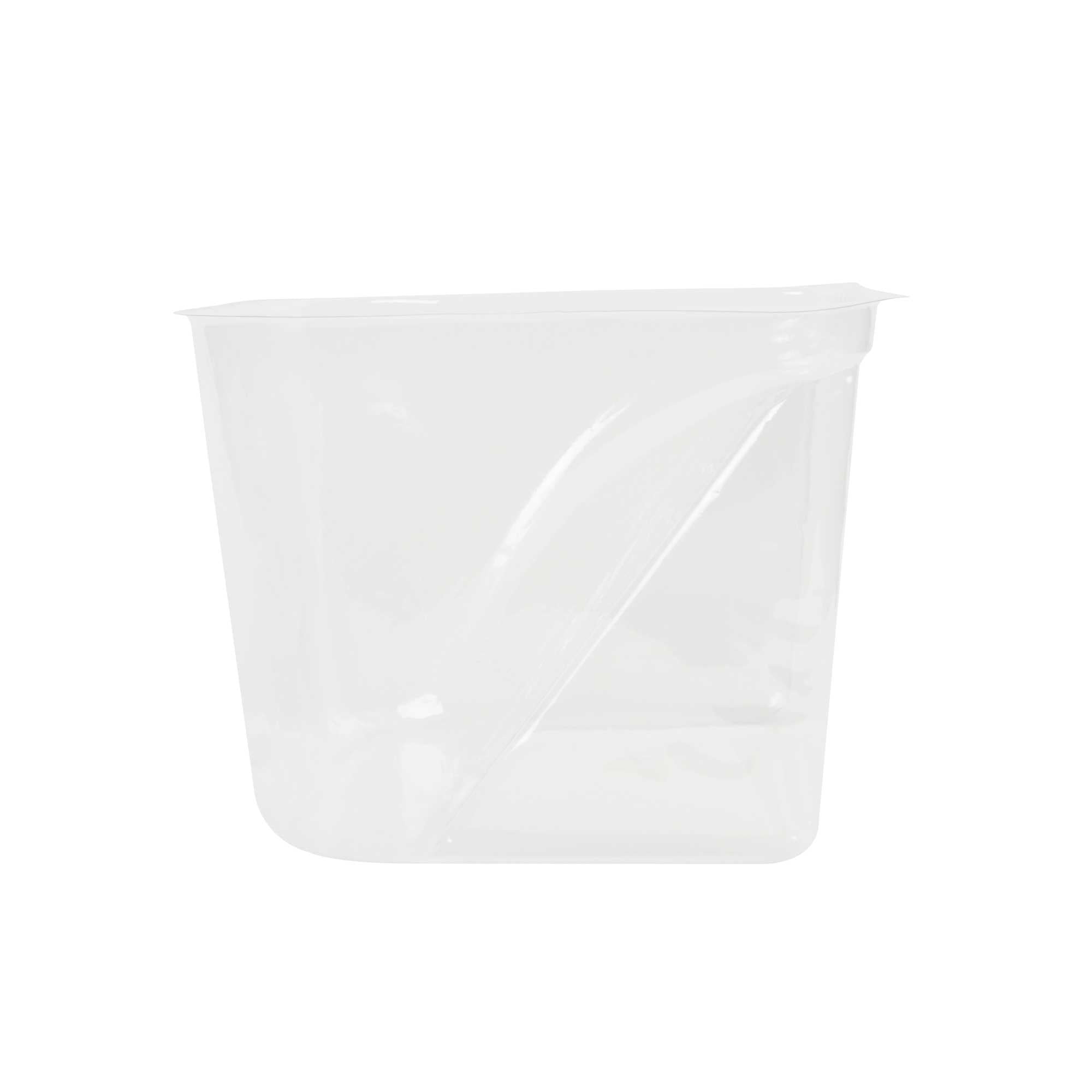 Handy Tek Clear Plastic Paint Pail Liner - Fits 3.5 gal Paint Pail - 15 1/2" x 12 1/4" x 9 1/4" - 120 count box