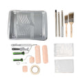 Handy Tek Paint Roller Kit - 18-Piece - 17 3/4" x 13" x 3 1/4" - 6 count box