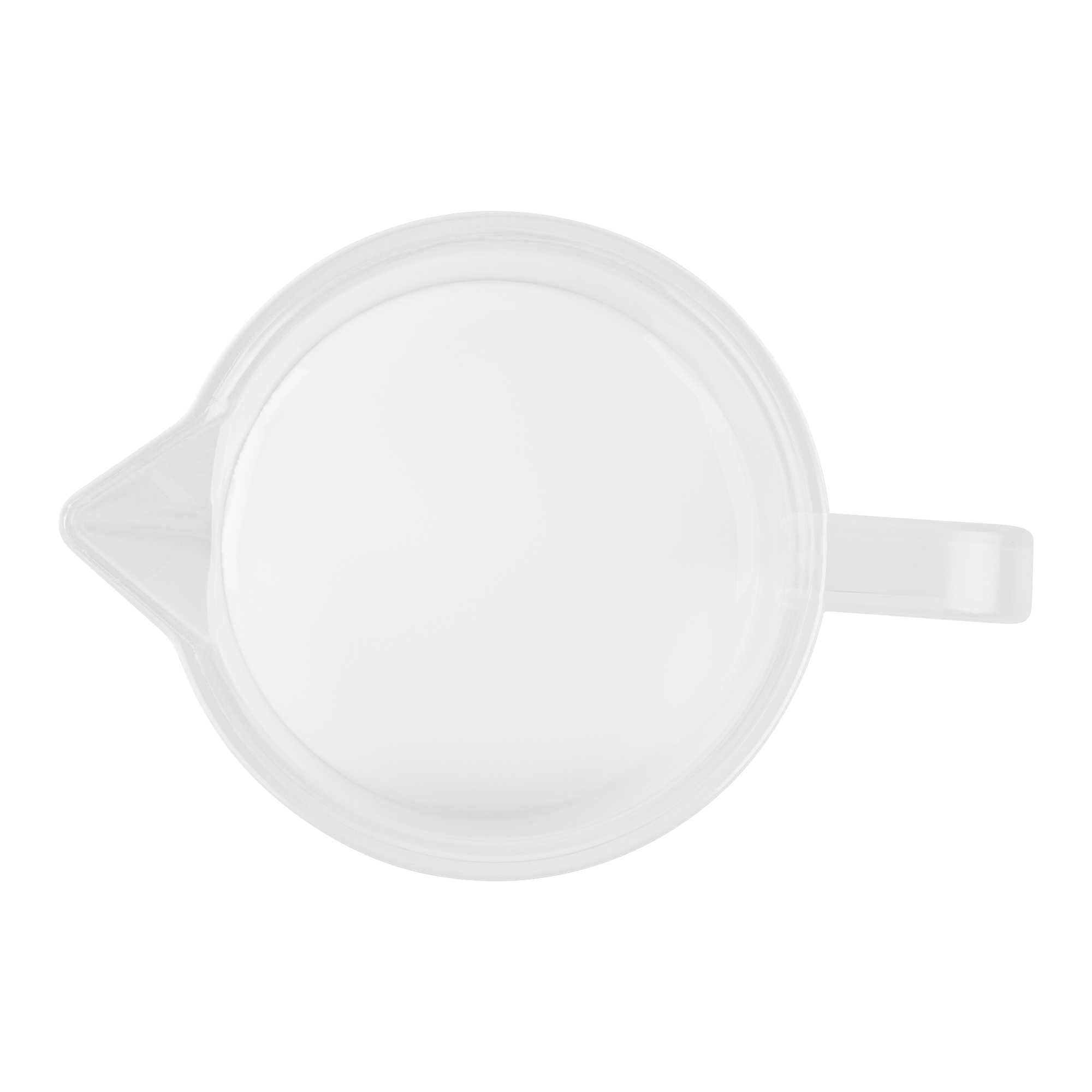 Chef 101 1-cup Clear Plastic Measuring Cup - 3 3/4" x 2 1/2" x 4 1/4" - 1 count box