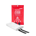 Be Safe Fiberglass Emergency Fire Blanket - 39 1/4" x 39 1/4" - 20 count box