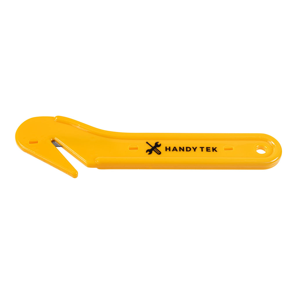 Handy Tek Yellow Disposable Film Cutter - 6 3/4" - 12 count box