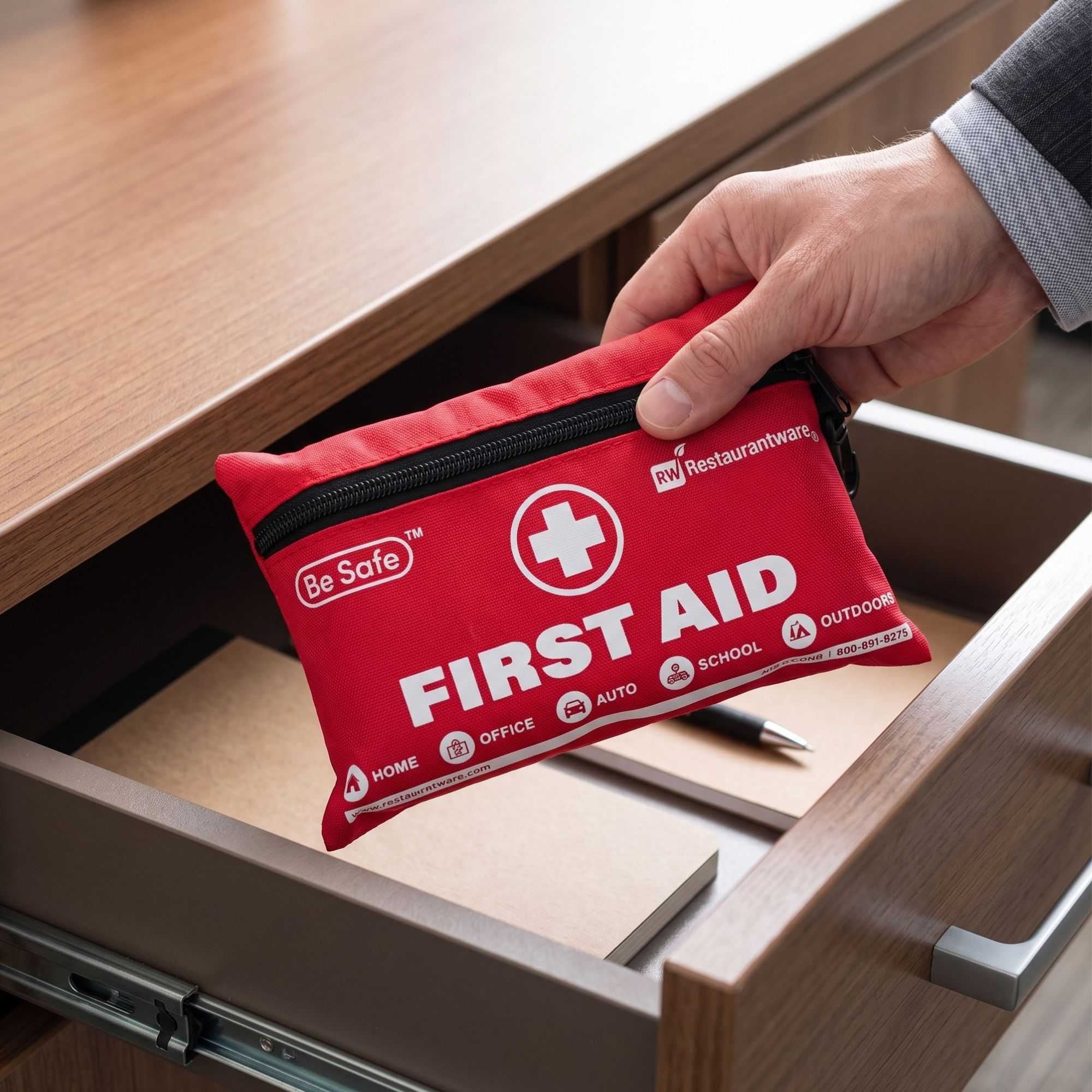 Be Safe 10-Person Class A Mini First Aid Kit - 110 Piece - 1 count box