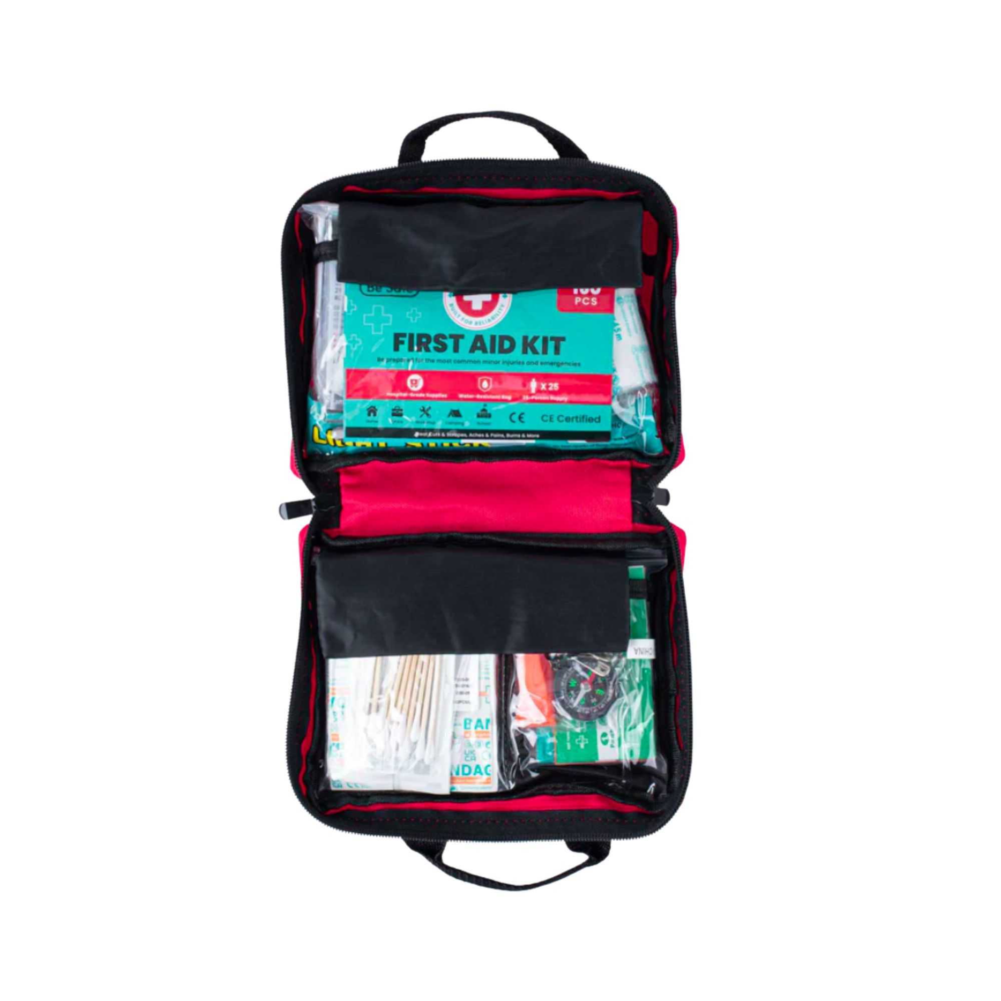 Be Safe 25-Person Class A First Aid Kit - 160 Piece - 1 count box