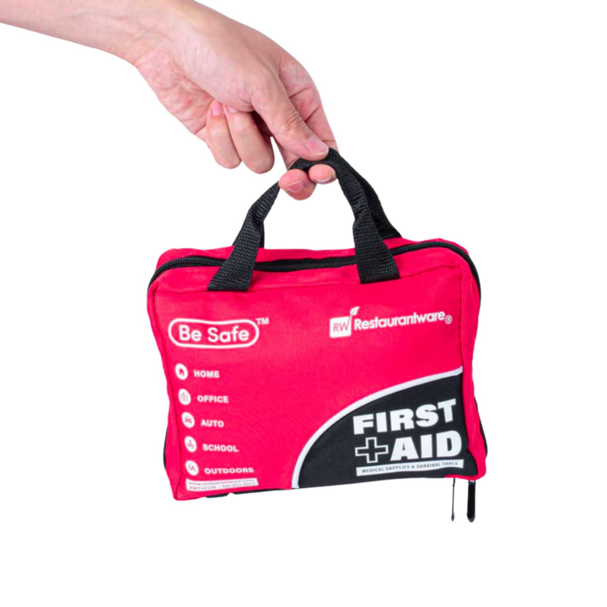 Be Safe 25-Person Class A First Aid Kit - 160 Piece - 1 count box