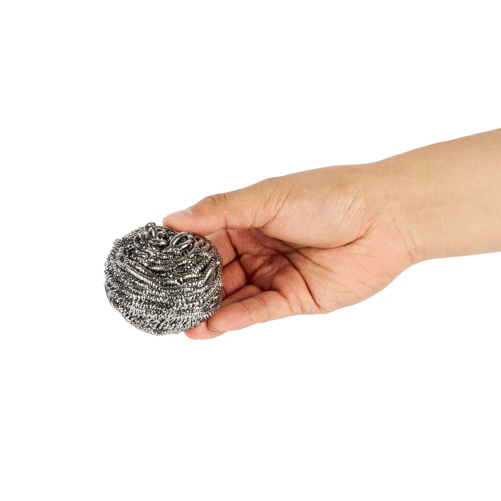 Clean Tek Professional 30g Stainless Steel Scrubber - 10 count box