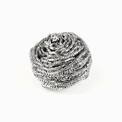 Clean Tek Professional 30g Stainless Steel Scrubber - 100 count box