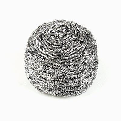 Clean Tek Professional 100g Stainless Steel Scrubber - 100 count box