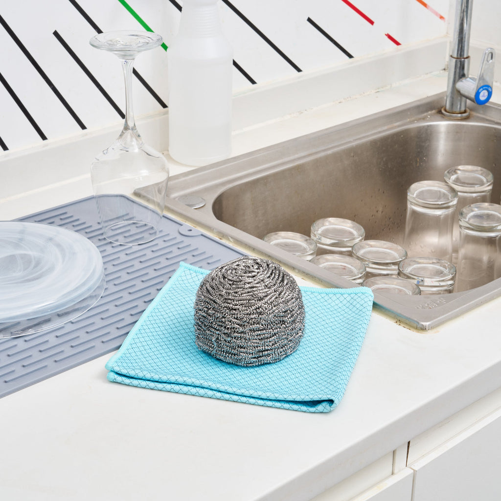 Clean Tek Professional 100g Stainless Steel Scrubber - 100 count box