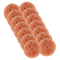 Clean Tek Professional Copper-Coated Steel Scrubber - 120 count box
