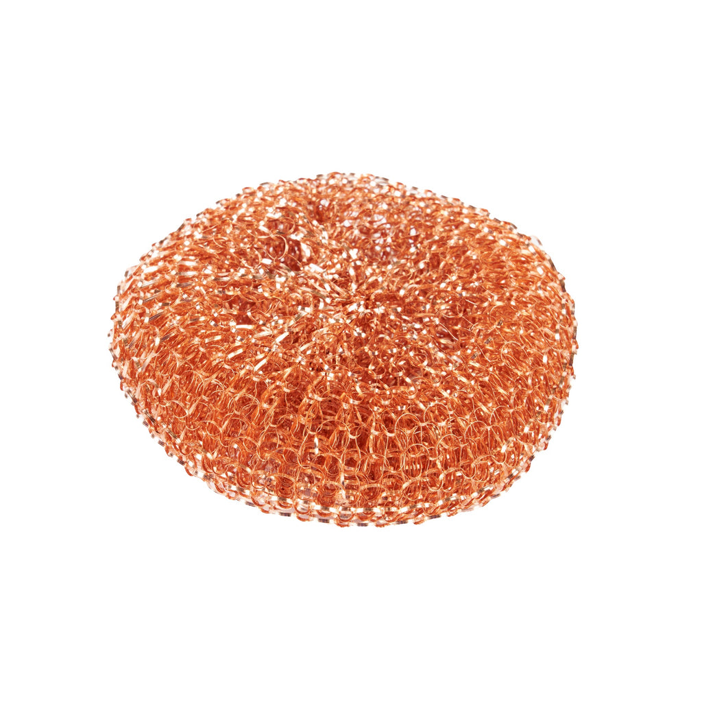 Clean Tek Professional Copper-Coated Steel Scrubber - 3 count box