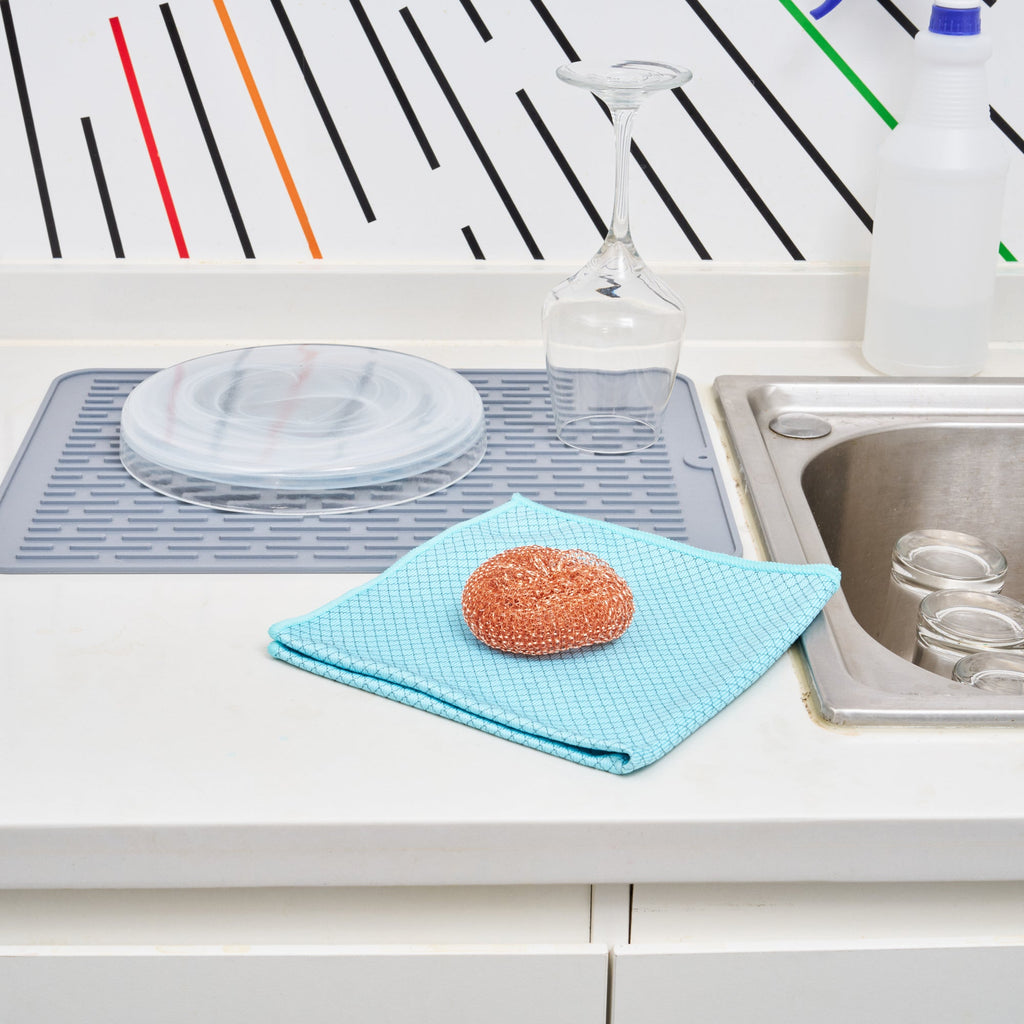 Clean Tek Professional Copper-Coated Steel Scrubber - 3 count box