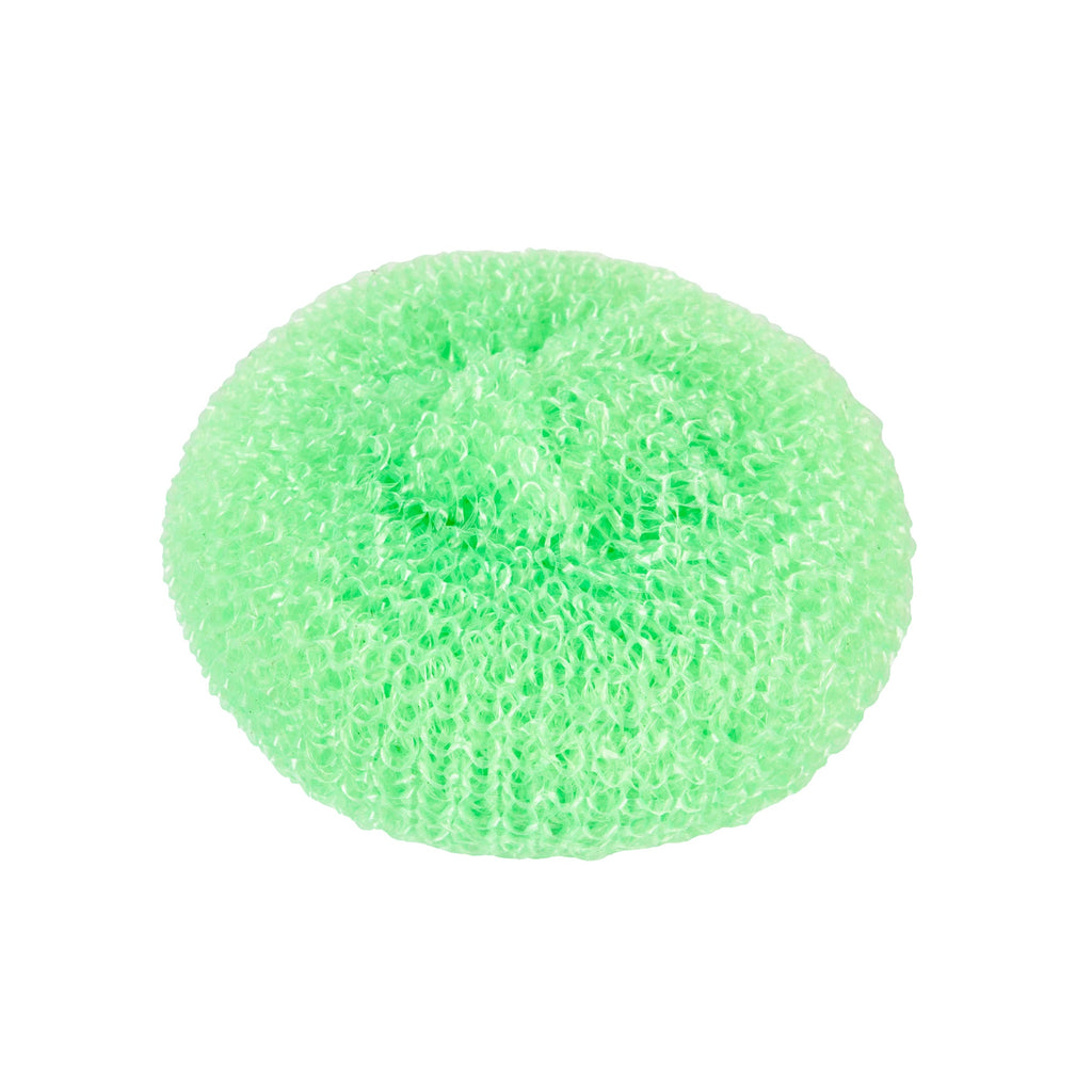 Clean Tek Professional Assorted Plastic Mesh Dish Scrubber - Non-Scratch - 4 count box
