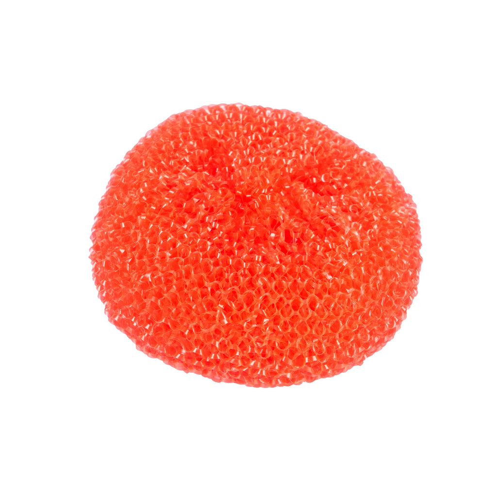 Clean Tek Professional Assorted Plastic Mesh Dish Scrubber - Non-Scratch - 40 count box