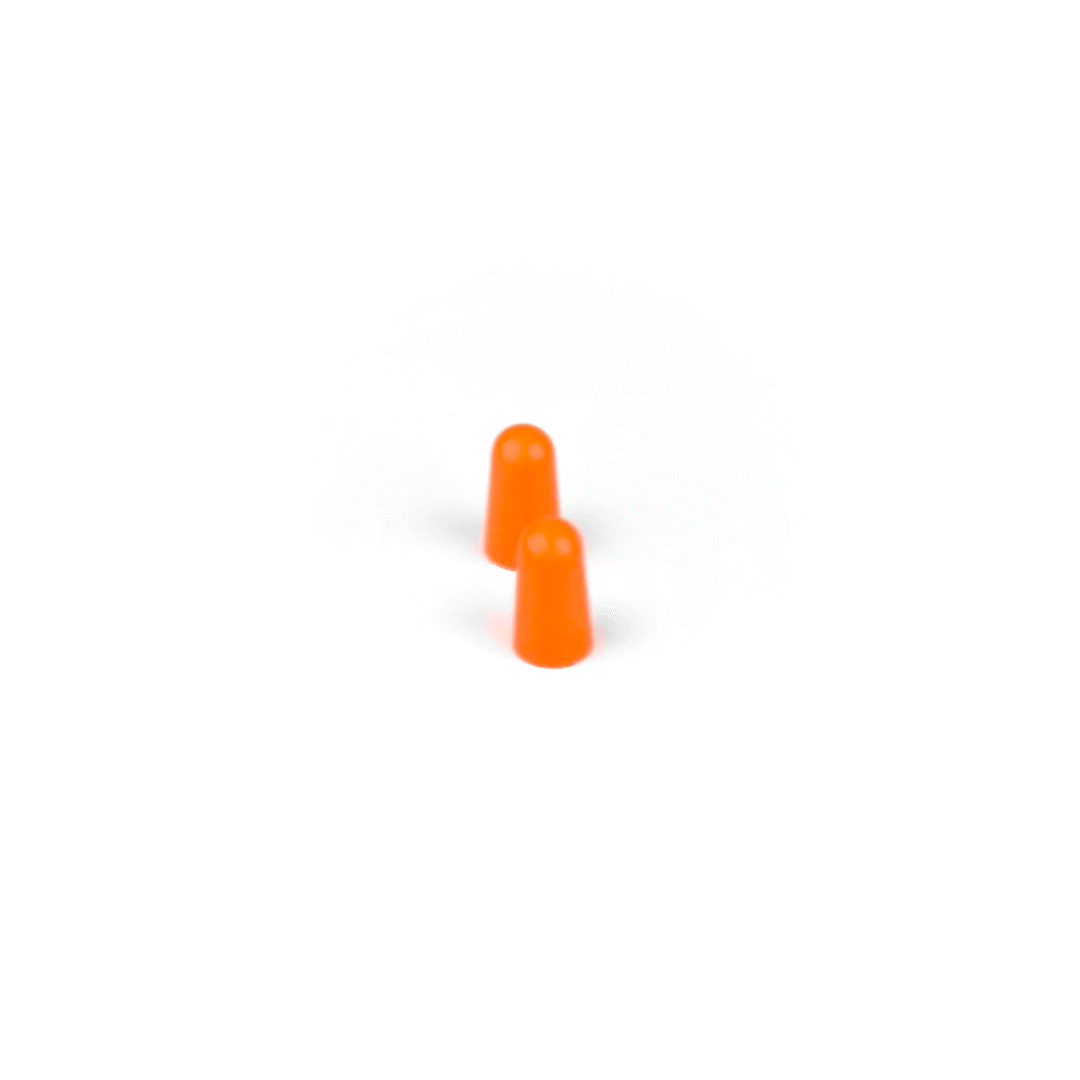 Be Safe Orange Uncorded Foam Earplugs - 10 pairs