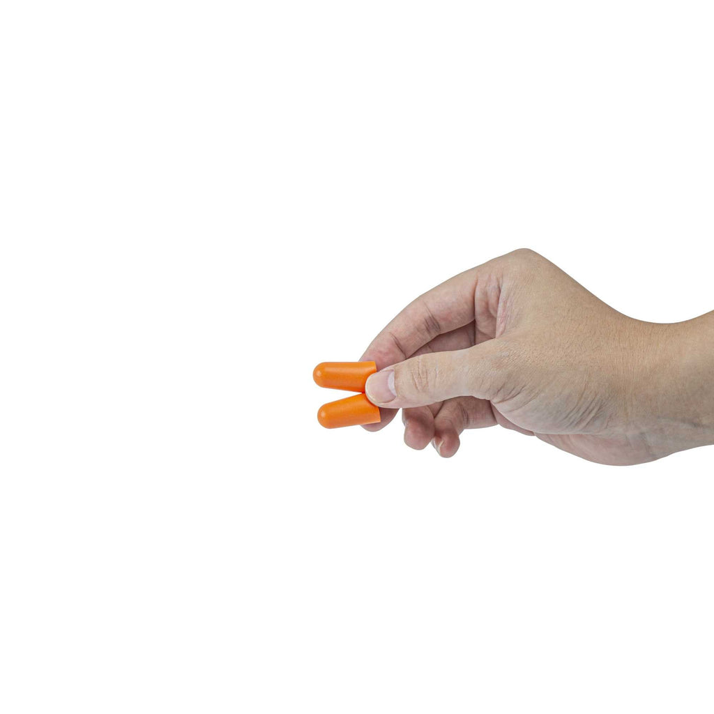 Be Safe Orange Uncorded Foam Earplugs - 200 pairs