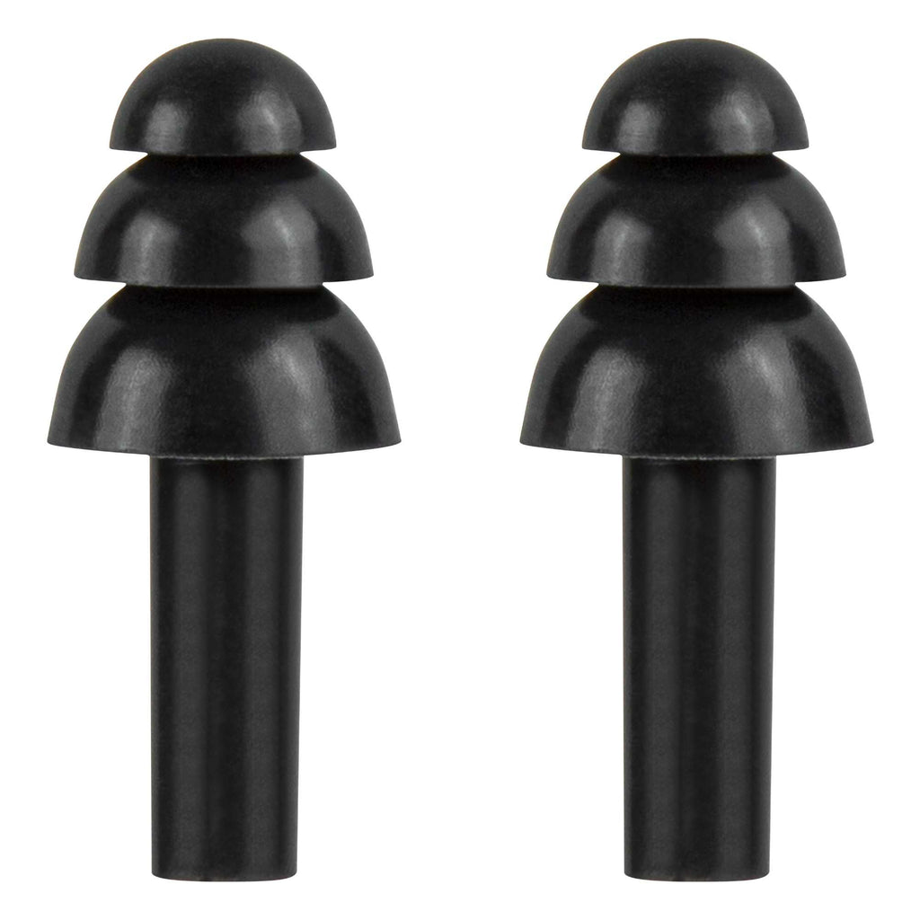 Be Safe Black Silicone Uncorded Earplugs - 200 pairs